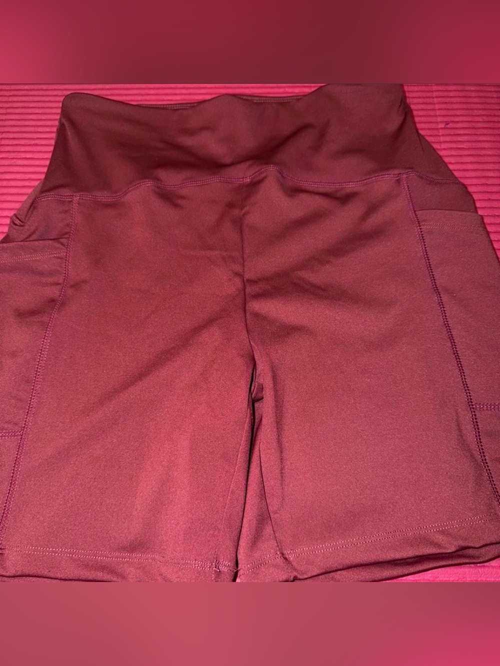 therapy Women's Maroon Active Shorts